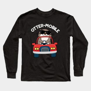 Otter-mobile Funny Animal Car Pun Long Sleeve T-Shirt